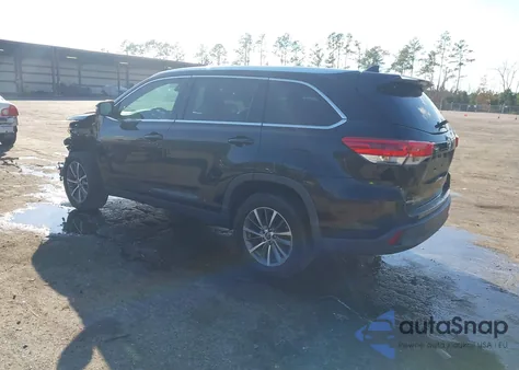 2019 Toyota Highlander Xle from USA, damaged, VIN 5TDKZRFHXKS553691